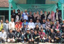 Disertai Jalan Santai, Dies Natalis ke-2 INU Ciamis Digelar Meriah